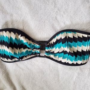 Old Navy Zig Zag Bandeau Bikini Top